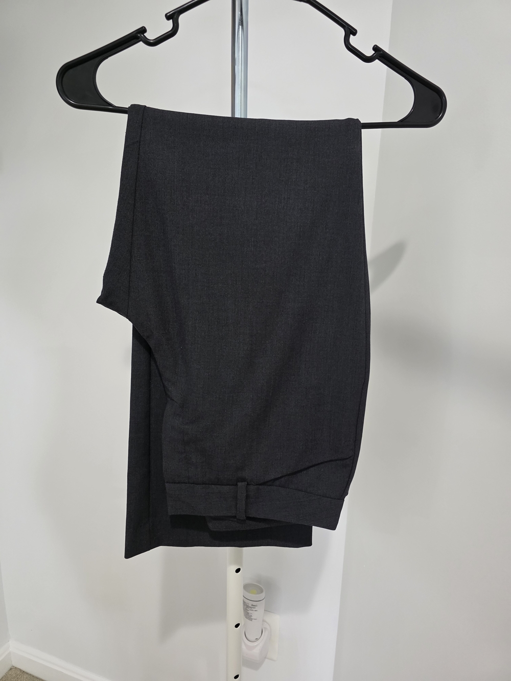 Worthington Petite Modern Fit Charcoal Grey Wide Leg Dress Pants - Size 8P